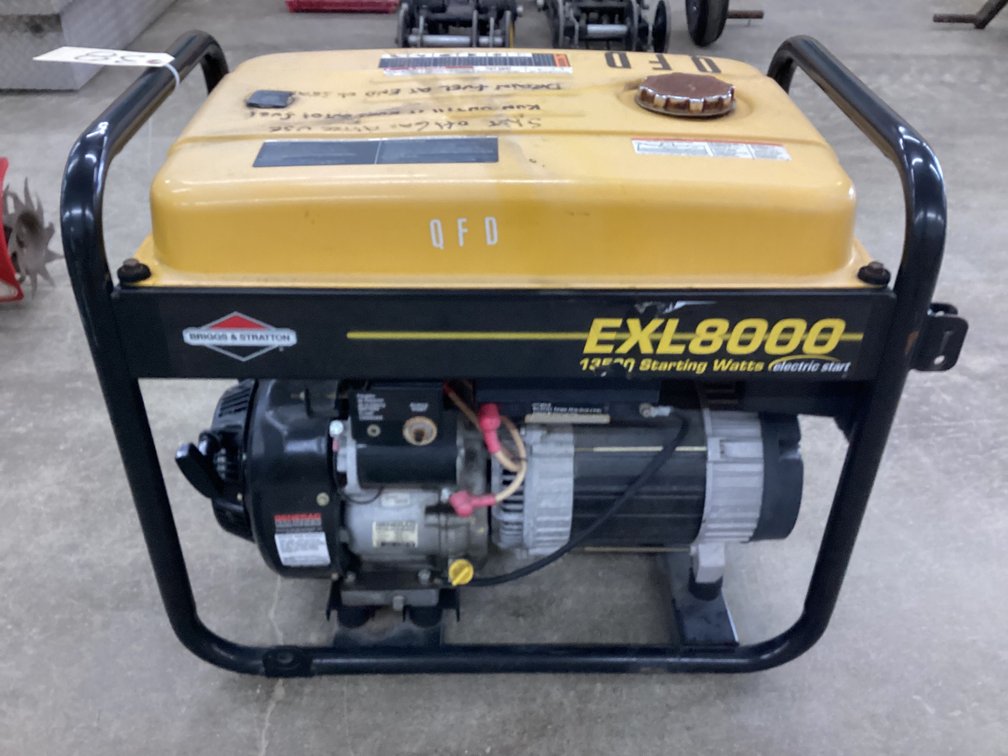 EXL 8000 generator.