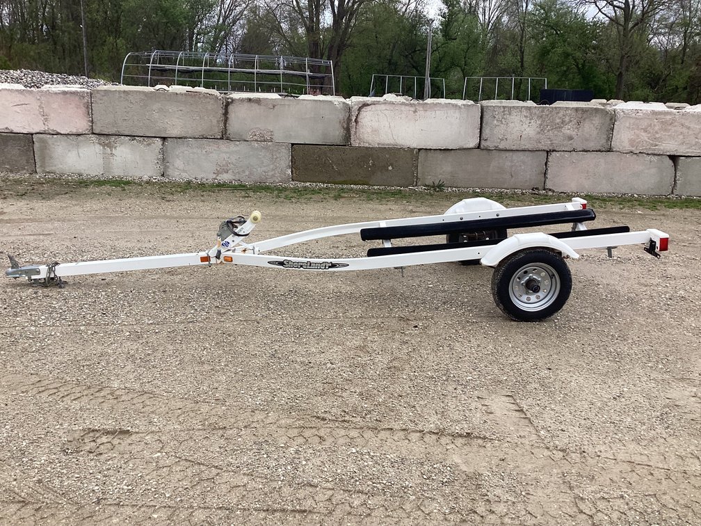 2008 Shoreland’r single PWC trailer, bill of sale.