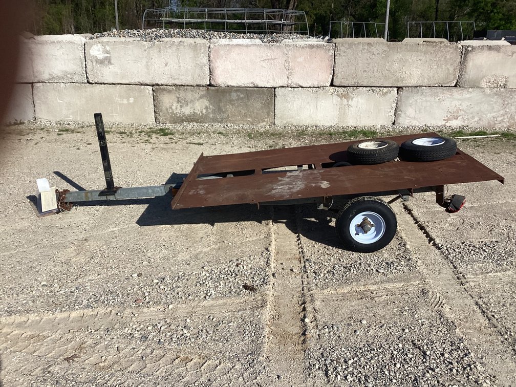 Assembled trailer, bill of sale.