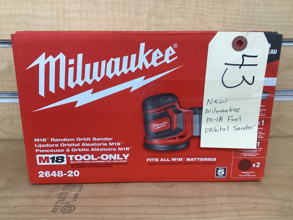 Milwaukee Fuel M18 Orbital sander
