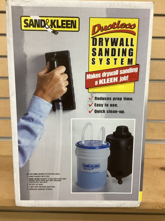 Sand Kleen drywall sanding system