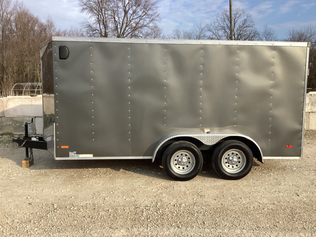 2020 RC 7X14 enclosed trailer. Title. 
