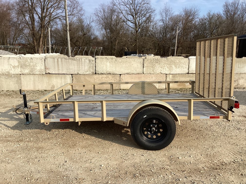 2024 Down 2 Earth 6.4X10 utility trailer. Certificate of origin. 