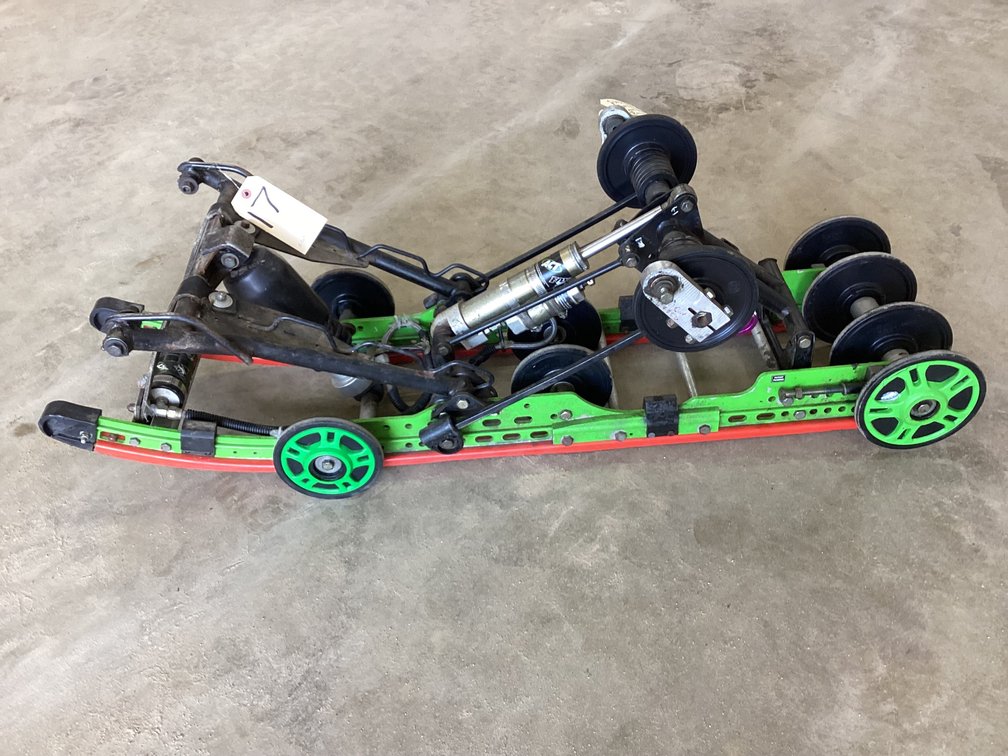 2002 Arctic Cat 440 Sno Pro rear skid