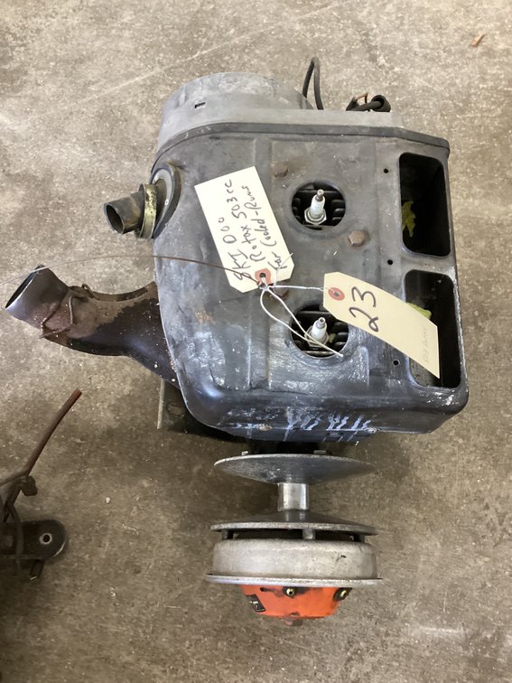 Ski Doo 503 Rotax fan cooled engine
