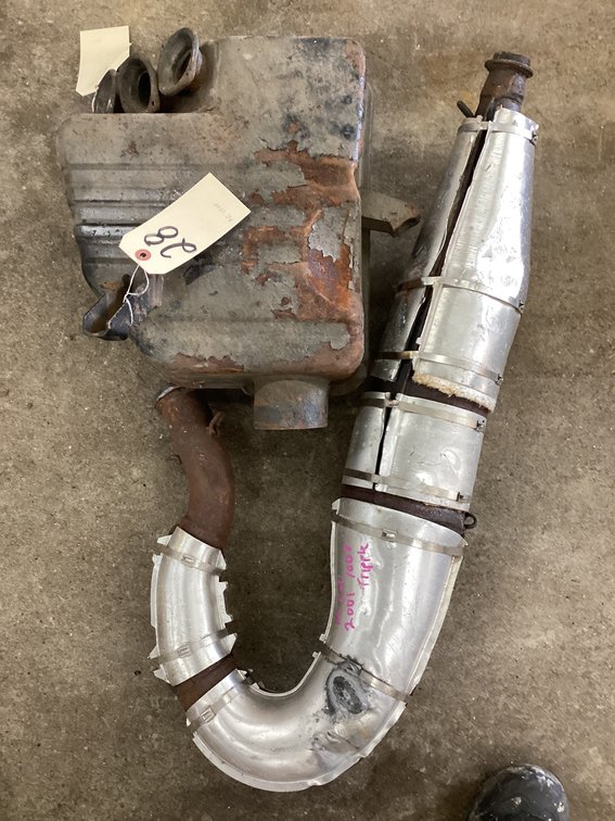 2001 Arctic Cat 1000 exhaust parts