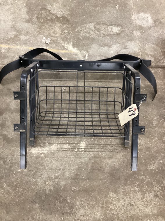 Golf cart back rack