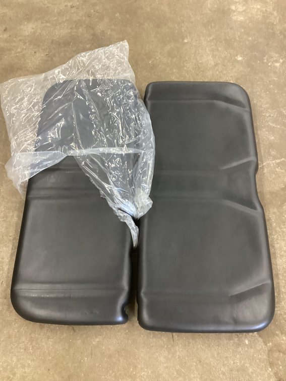 Seat cushion set- back and bottom, unused. 