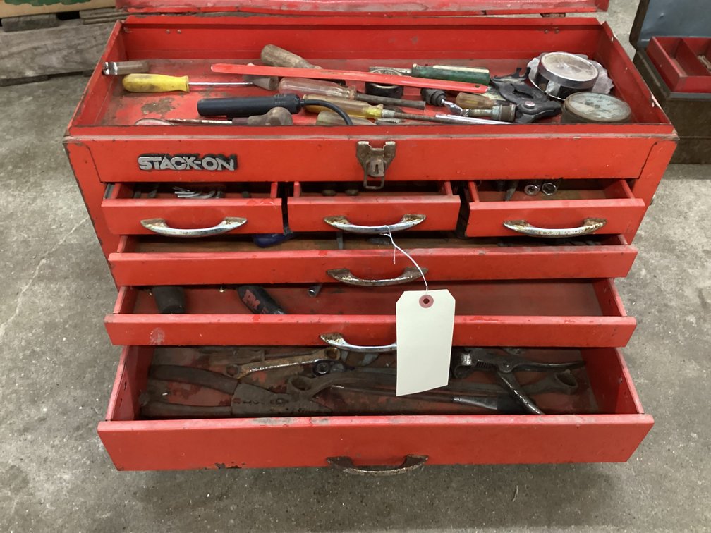 Tool box w/ tools