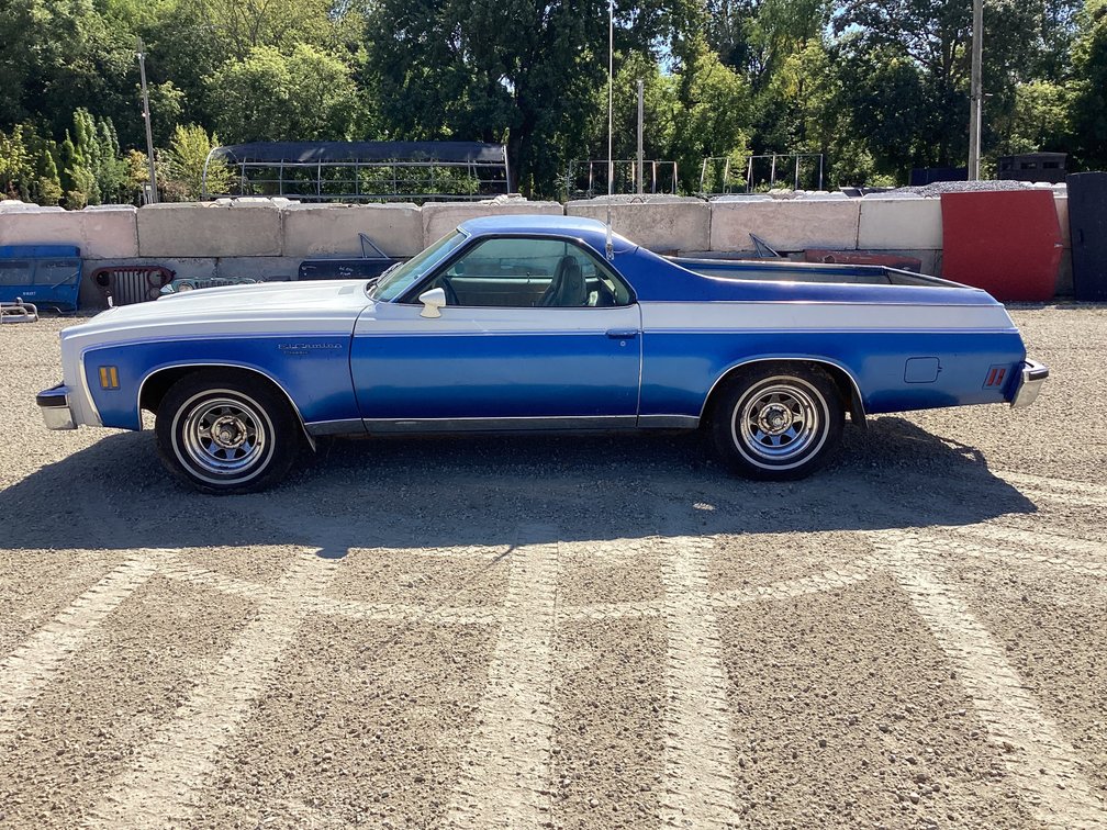 1977 Chevrolet El Camino, odometer reads 34,593, V8, automatic, title. 