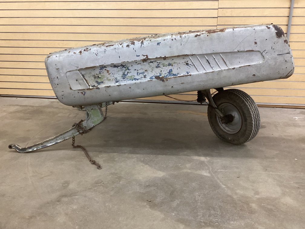 Single wheel trailer, bill of sale.
