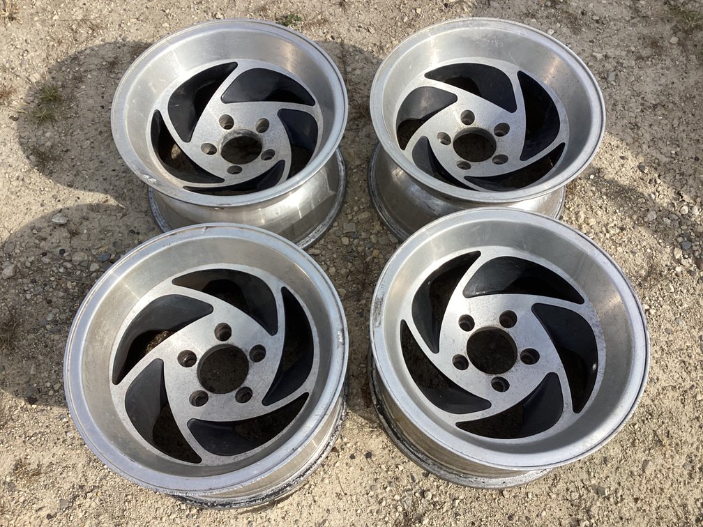 Set of four wheels
