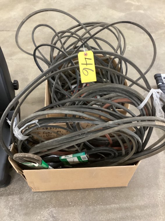 Lot of V-belts