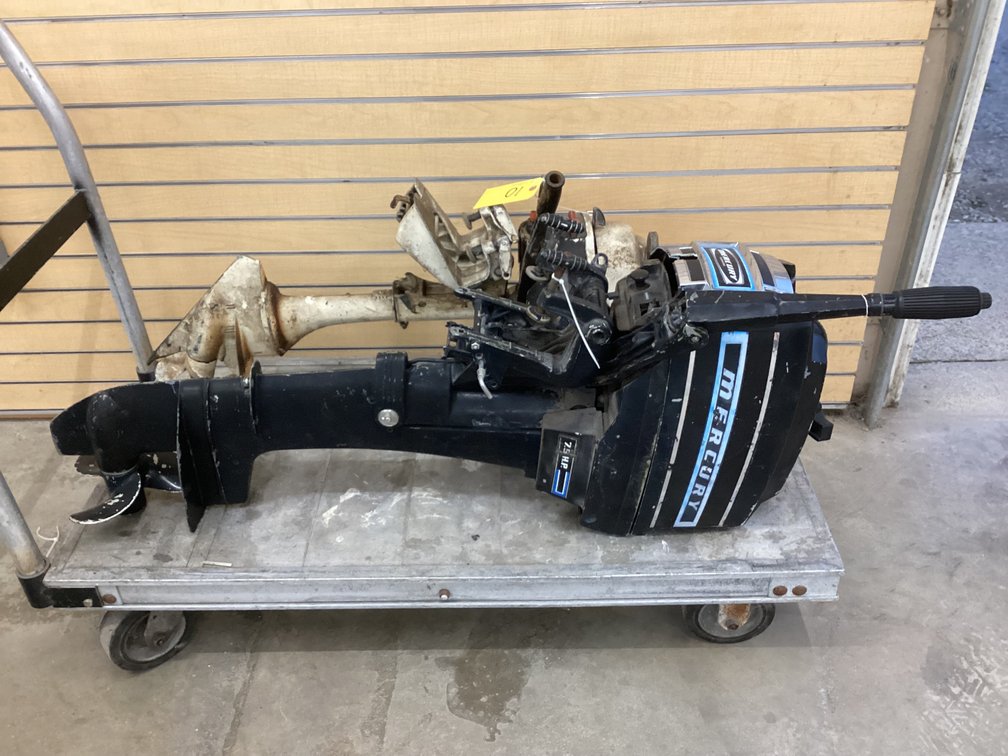 (2) outboard motors (cart not included)