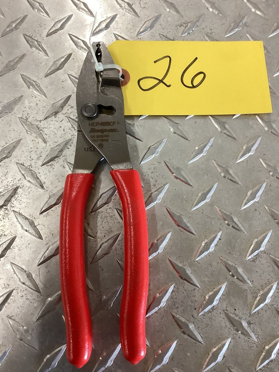 Unused Snap On hose clamp pliers