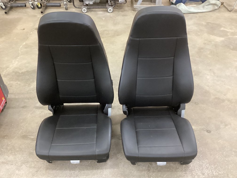 Unused Freightliner seats 