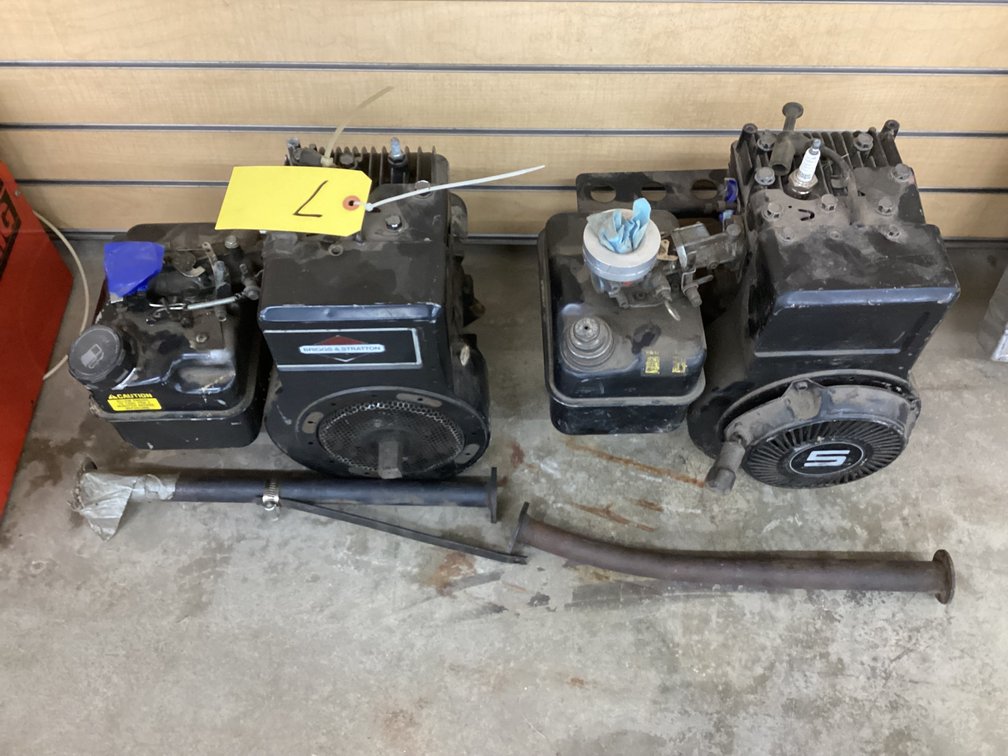 (2) Briggs & Stratton racing go kart engine