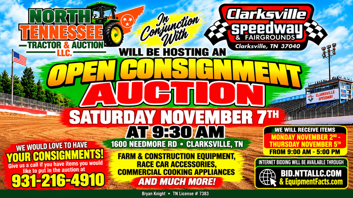 WE WILL BEGIN ACCEPTING CONSIGNMENTS MONDAY NOVEMBER 2nd from 9:00am-5:00pm until THURSDAY NOVEMBER 5th at 5:00pm