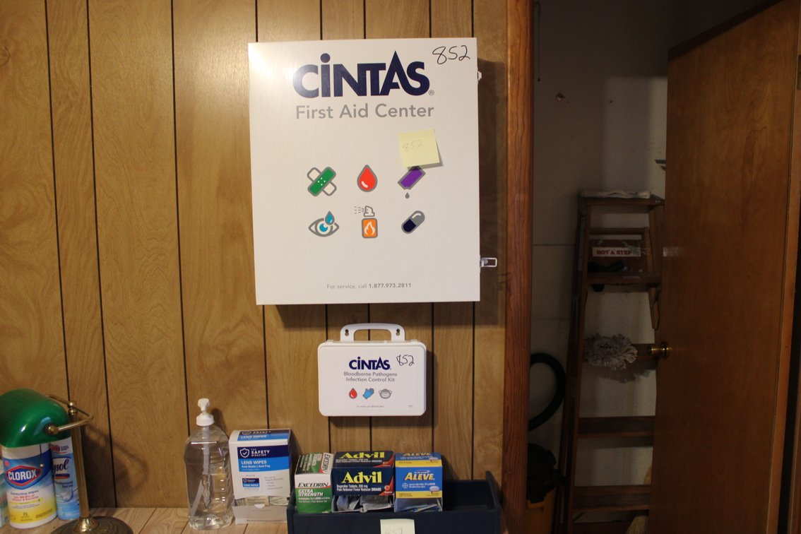 Cintas First Aid Center & Cintas Infection Kit