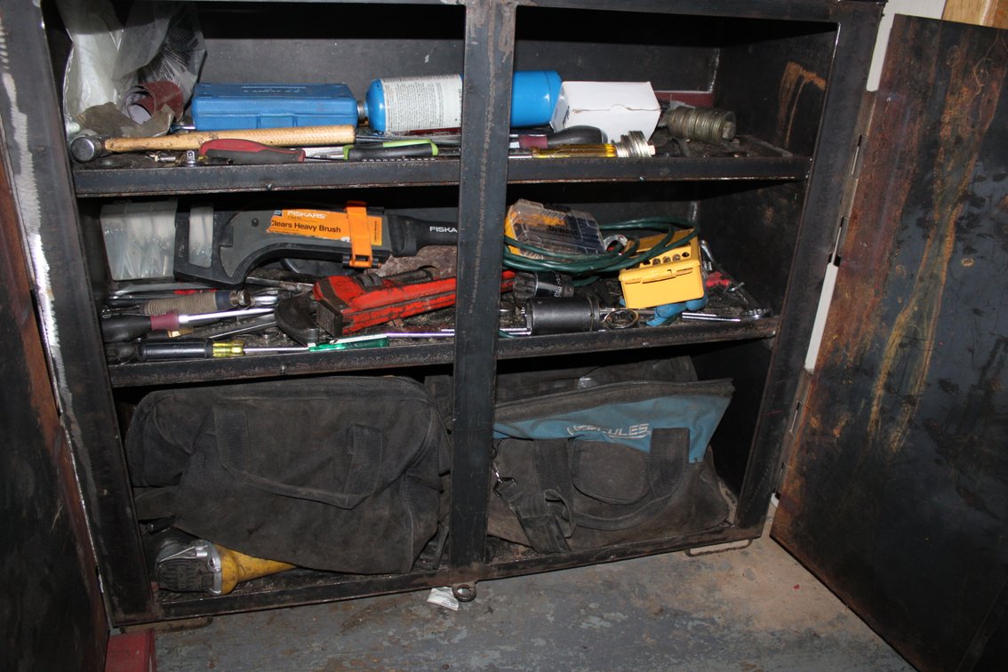 Steel Toolbox & Contents