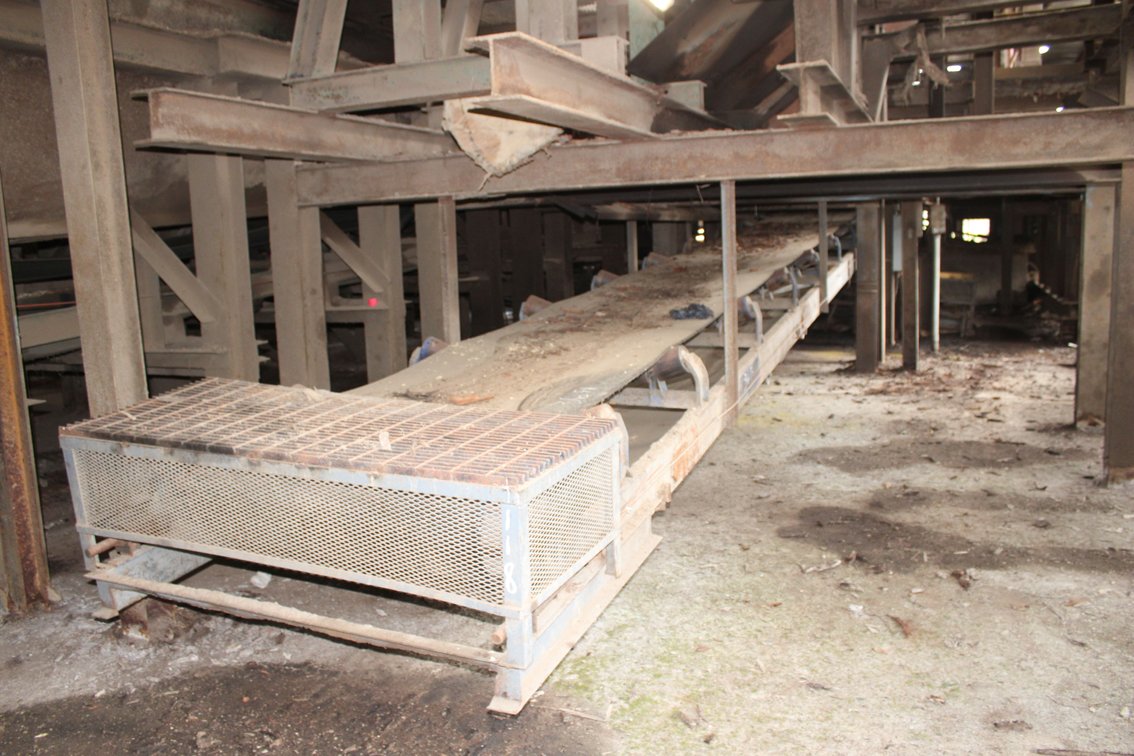36'x44" Concave Belt Conveyor