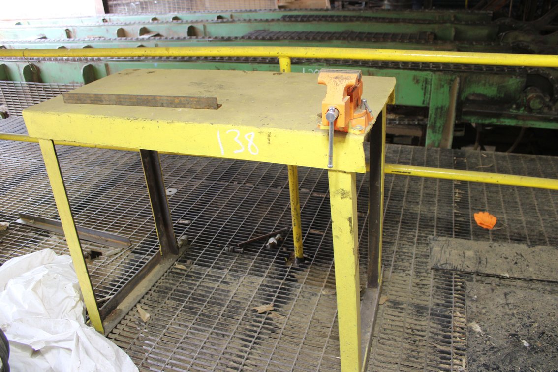 Steel Table and Vice
