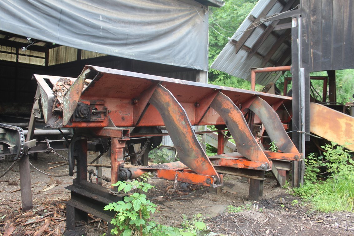 18' Debarker Outfeed Log Trough