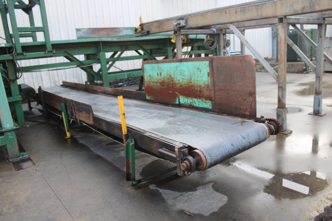 25'x36" with 31" Belt Waste Conveyor Hydraulic Drive