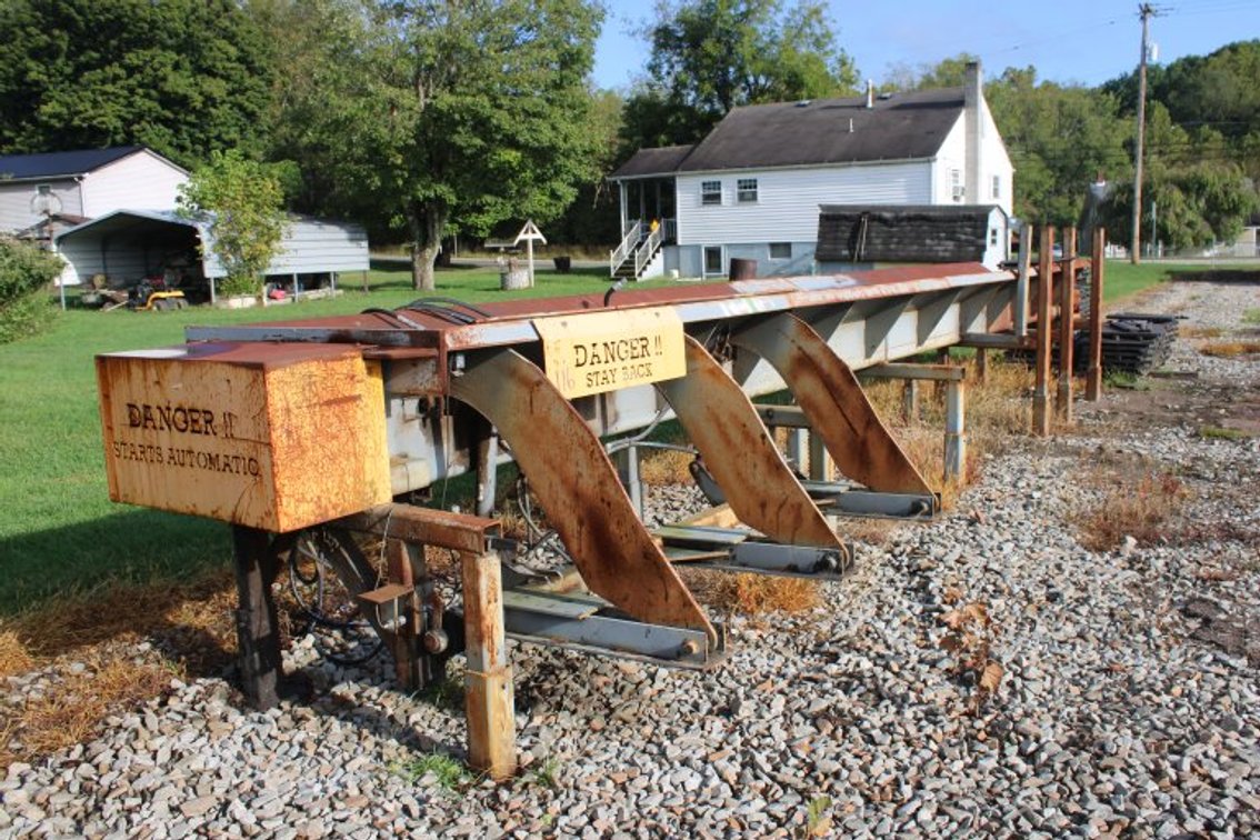 37' Endwise Log Trough