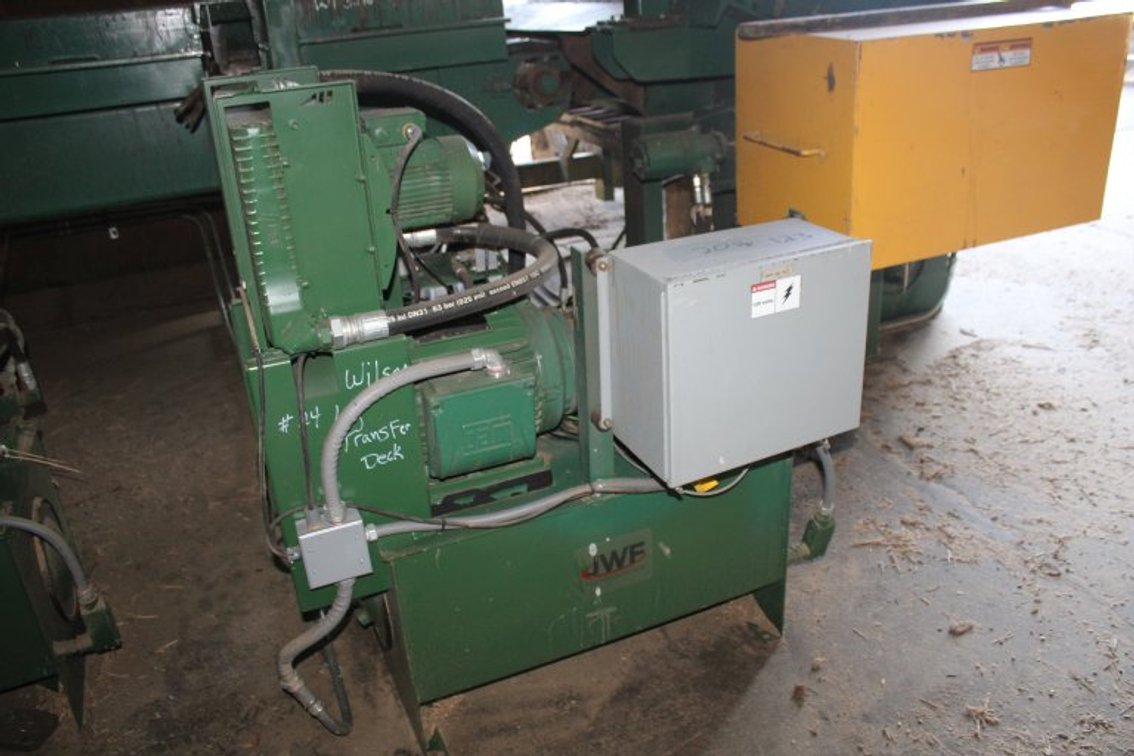 JWF 20 HP Hydraulic Pack for Transfer Deck