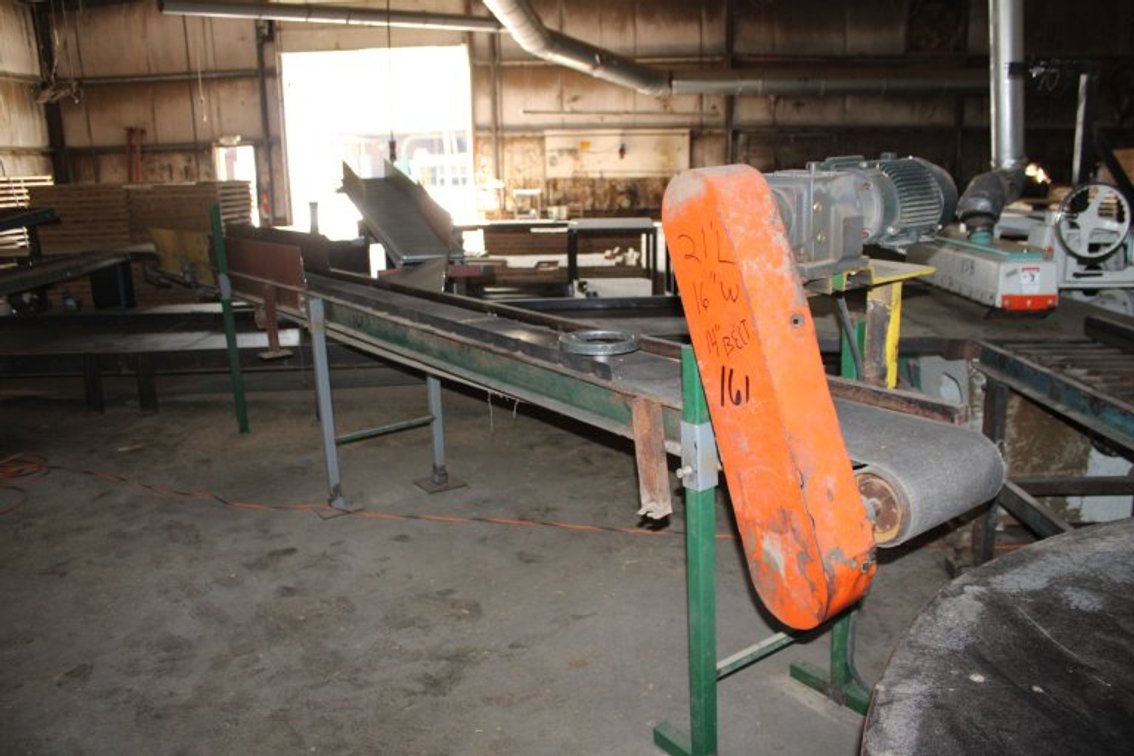 21'x14" Belt Waste Conveyor