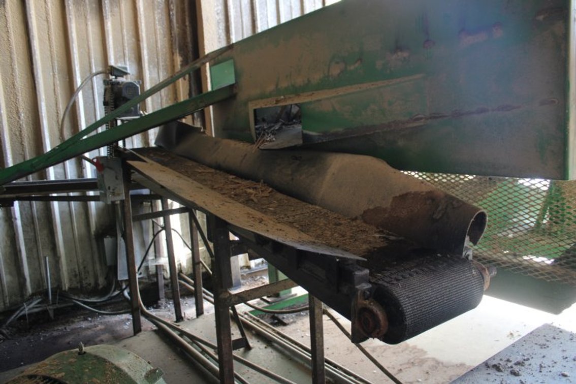 10'x12" Belt Conveyor for Chips