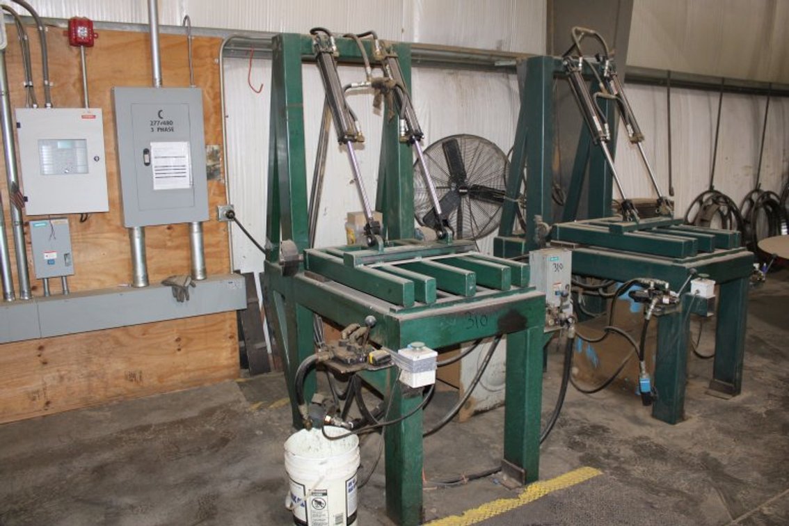 27"x27" Glue Press with 10 HP Hydraulic Power Pack