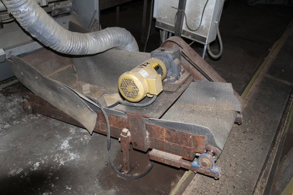 6'x18" Belt Waste Conveyor