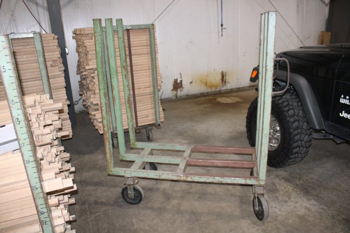 24"x48" Steel Cart 48" Tall