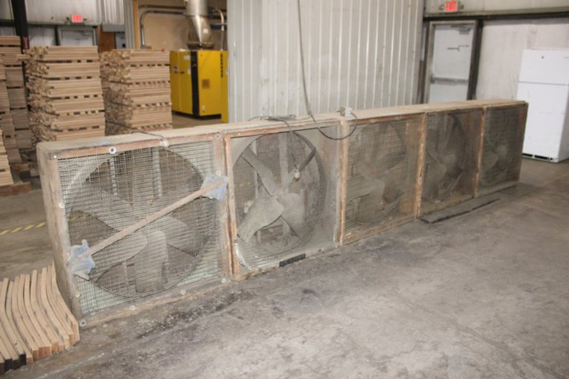 (5) 36x36 110V Box Fans