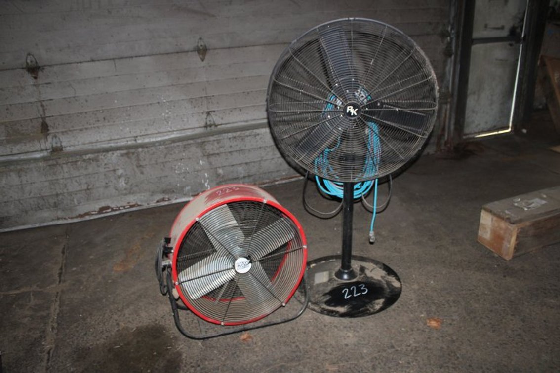 (2) 110V Fans
