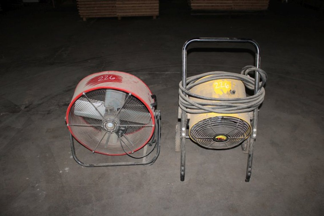 (2) Floor Fans