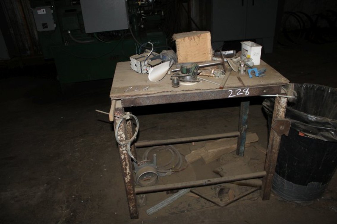 Table & Contents Beside Lot 137