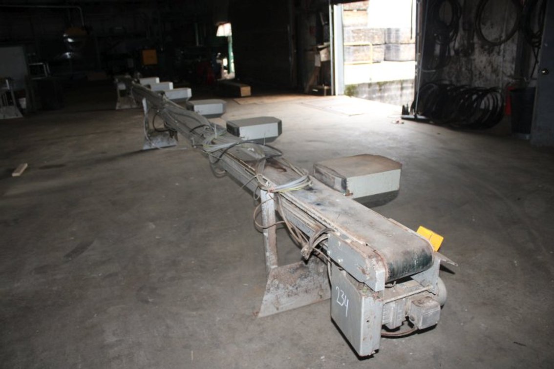 (2) Approx 45' Belt Conveyors