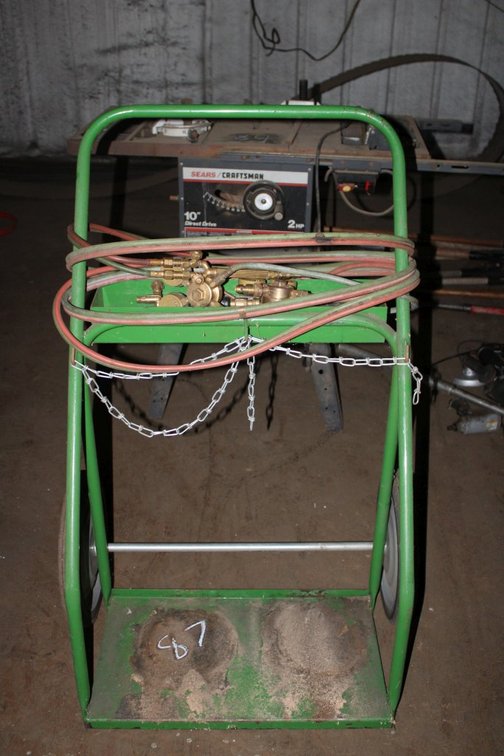 Torch Cart, Gauges, & torch