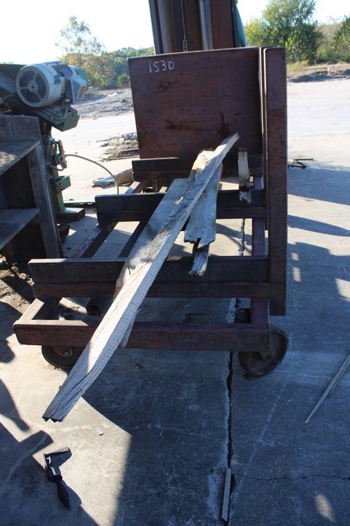 4x8' Lumber Cart, Rubber Tire