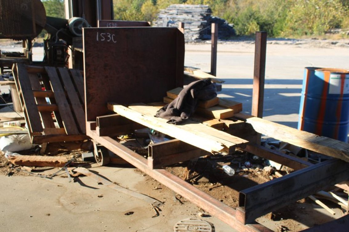 4x8' Lumber Cart, Rubber Tire