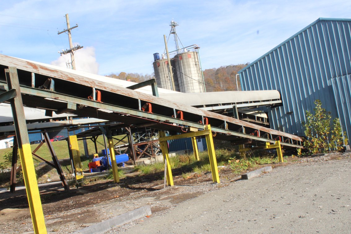 Approx. 210' x 32" Concave Belt Conveyor