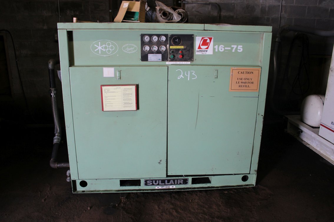 Sullair 16-75 Screw air compressor 