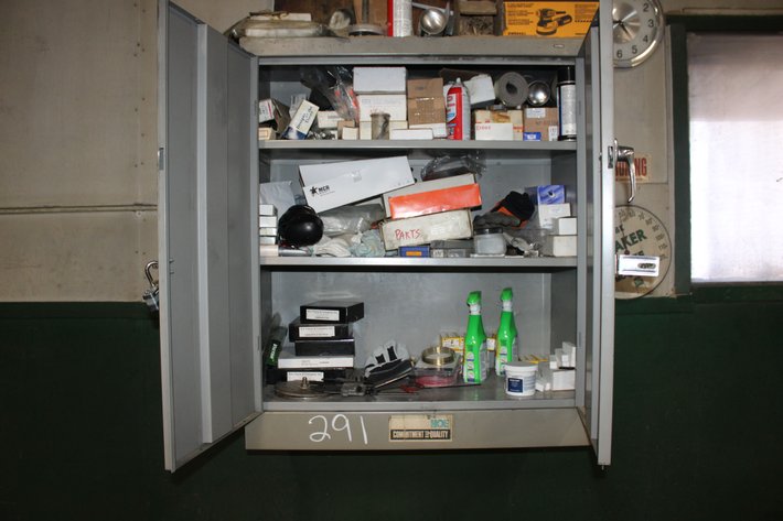 Image for Cabinet and Contents as Marked