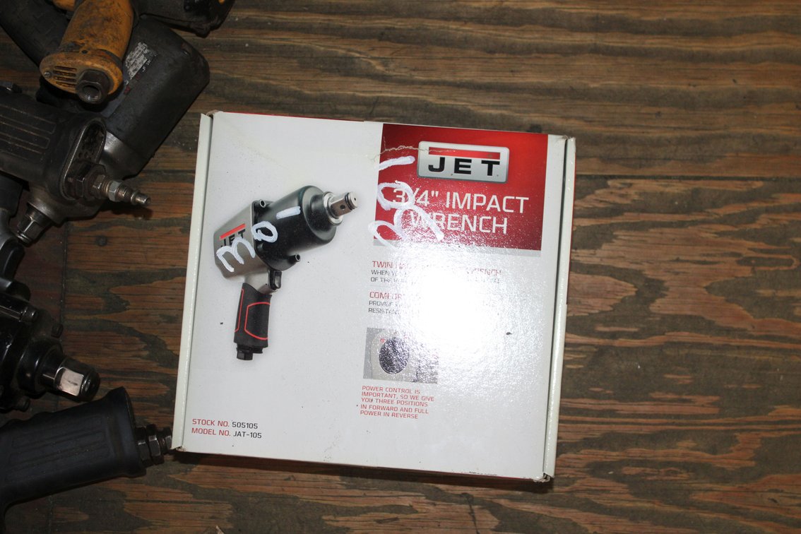 New in Box Jet 3/4" Impact Wrench, Air