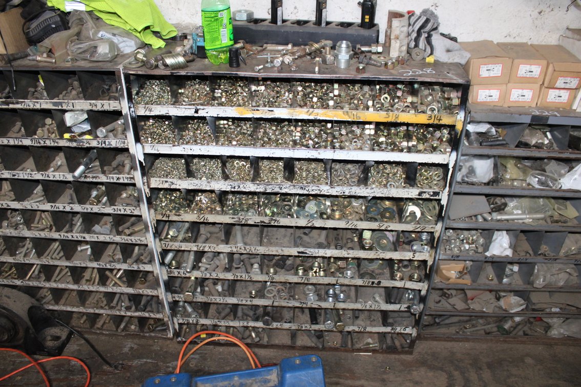 Bolt Bin and Contents