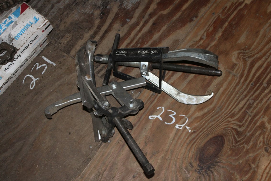 (2) Gear Pullers