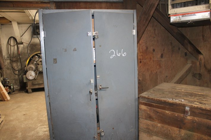 Image for Metal Cabinet and Contents